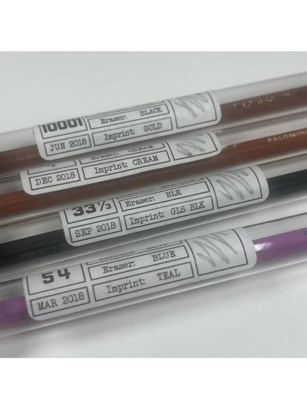Blackwing Volumes 2018 Complete Set 54 10001 33⅓ 4 Palomino Pencils Unused